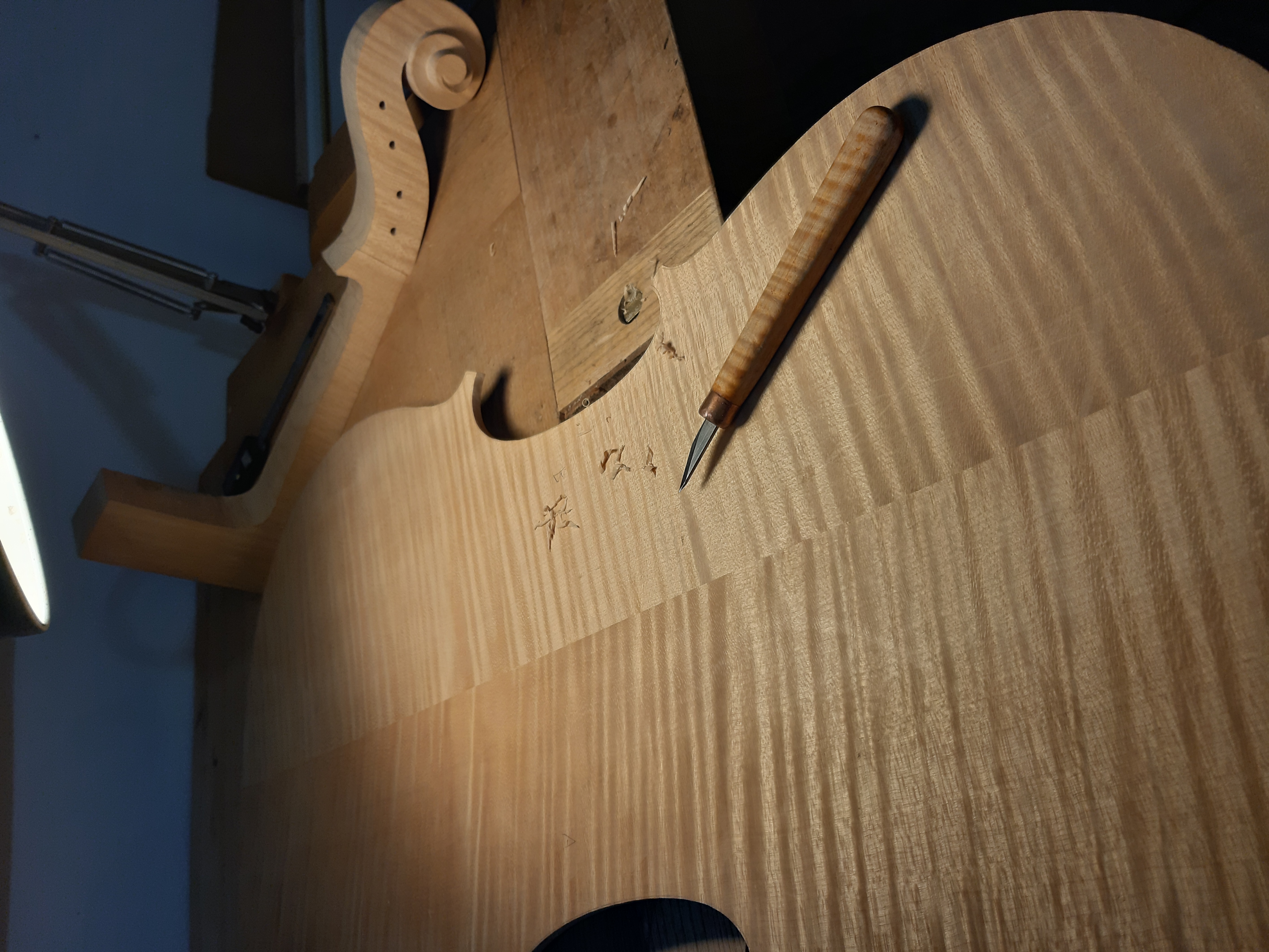 Cello making